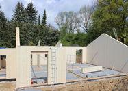 Neubau Massivholz in ThomaHolz100 Bauweise
